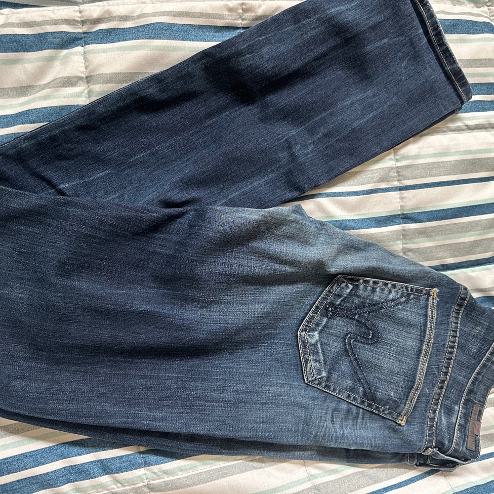 Citizens of Humanity Dark Blue Straight Leg Jeans